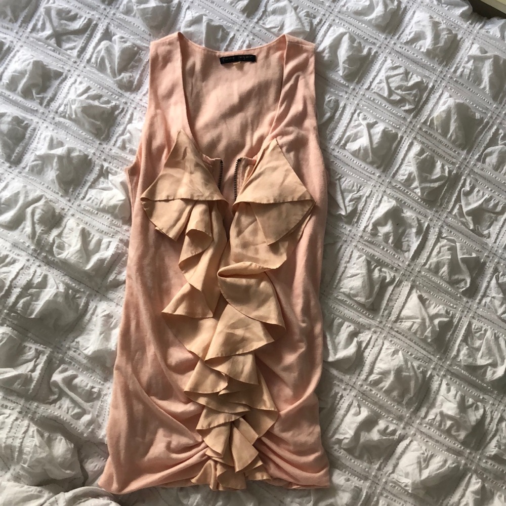 Soft pink tank top